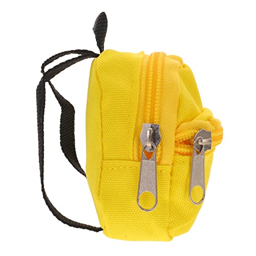 GALPADA Mini Puppenrucksack aus Polyester Dekorativer Schulranzen für Puppen Süße Minitasche für Kreative Spielideen Lifelike und Perfektes Zubehör für Puppendekoration und Fotografie von GALPADA