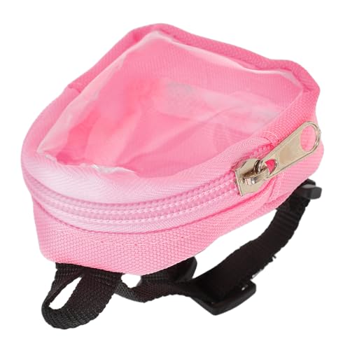 GALPADA Mini Rucksack für Puppen mit Transparentem Fenster Verstellbare Schultergurte Süßer Kleiner Schulrucksack für Puppen Rosa als Puppenzubehör und Spielset Begleiter GALPADA Mini Rucksack für Puppen mit Transparentem Fenster Verstellbare Schultergurte Süßer Kleiner Schulrucksack für Puppen Rosa als Puppenzubehör und Spielset Begleiter von GALPADA