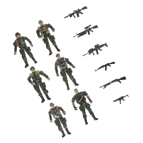 GALPADA Mini Soldaten Modellset Teilig Militärische Miniatur Figuren Soldaten Detailliert Sammler Dekoration für Militärfans von GALPADA