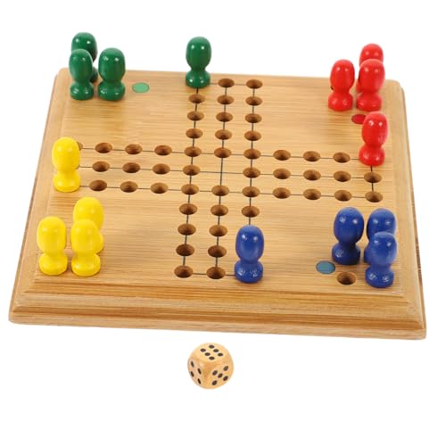 GALPADA Mini Tragbares Fliegendes Schachspiel aus Bambus Lustiges Brettspiel für Pädagogisches Denkspiel Intelligenz und Hand Auge Koordination Robust und Sicher GALPADA Mini Tragbares Fliegendes Schachspiel aus Bambus Lustiges Brettspiel für Pädagogisches Denkspiel Intelligenz und Hand Auge Koordination Robust und Sicher von GALPADA