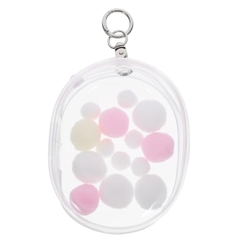 GALPADA Mini Transparenter Puppentragebeutel aus PVC Multifunktionale Tasche für Outdoor Aktivitäten Zubehör für Kleine Babypuppen Leicht und Langlebig für Ausflüge und Zufällige Farbe von GALPADA