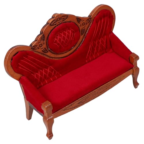 GALPADA Mini-möbelmodell Mini-Sofa-Ornament Miniaturen Puppenstuben-Sofa-Modell Miniaturhaus Mini- Mini-puppenhaus Mini-zubehör Mini-Sofa-Dekoration Entzückendes Mini-Sofa Birke Brown GALPADA Mini-möbelmodell Mini-Sofa-Ornament Miniaturen Puppenstuben-Sofa-Modell Miniaturhaus Mini- Mini-puppenhaus Mini-zubehör Mini-Sofa-Dekoration Entzückendes Mini-Sofa Birke Brown von GALPADA