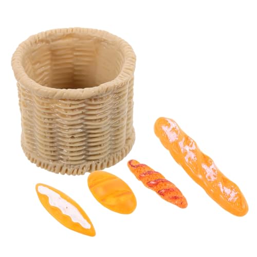 GALPADA Miniatur Brot Modell Resin Simuliertes Brot Puppenhaus Zubehör Fotografie Requisite Mini Bäckerei Dekoration für Ladengestaltung und Puppenhaus GALPADA Miniatur Brot Modell Resin Simuliertes Brot Puppenhaus Zubehör Fotografie Requisite Mini Bäckerei Dekoration für Ladengestaltung und Puppenhaus von GALPADA