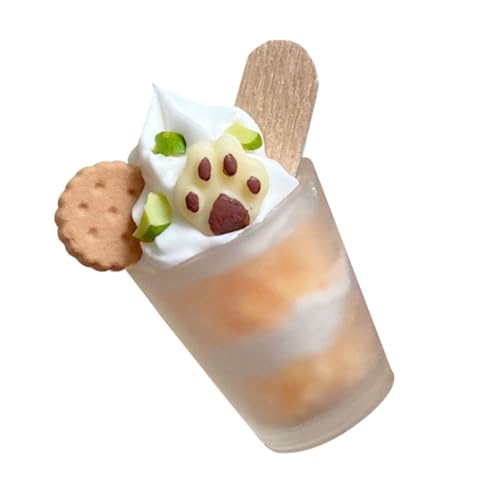 GALPADA Miniatur Eiscreme Modell Lebensechte Miniatur Dekoration für Puppenhäuser Glatte Oberfläche Realistische Nachbildung Perfektes Mini Haus Zubehör für Küche und Sammler GALPADA Miniatur Eiscreme Modell Lebensechte Miniatur Dekoration für Puppenhäuser Glatte Oberfläche Realistische Nachbildung Perfektes Mini Haus Zubehör für Küche und Sammler von GALPADA