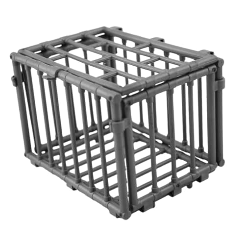 GALPADA Miniatur Farmzaun Mini Käfig Modell Dekoration für Puppenhaus Landschaft Meerschweinchen Käfig Kreative Miniatur hausverzierung Geschenk für Sammler von GALPADA