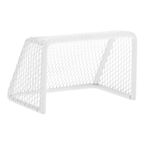 GALPADA Miniatur Fußballtor für Puppenhaus DIY Mini Fußballnetz Indoor Sport Dekoration Aquarium Mini Fußballrahmen für Motorik und Teamspiel von GALPADA