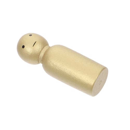 GALPADA Miniatur Holzfigur für Puppenhaus Goldene und Silberne Holzpuppe für DIY Miniatur Landschaftsdekoration Leicht und Tragbar für Sandtisch Requisiten und Kreative Bastelprojekte GALPADA Miniatur Holzfigur für Puppenhaus Goldene und Silberne Holzpuppe für DIY Miniatur Landschaftsdekoration Leicht und Tragbar für Sandtisch Requisiten und Kreative Bastelprojekte von GALPADA