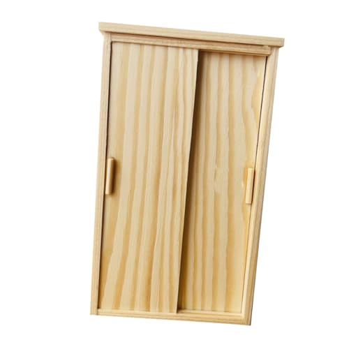 GALPADA Miniatur Holzkleiderschrank Miniaturmöbel Puppenhaus Schrank Kleiner Kleiderschrank Hellgelb Für Puppenhaus Dekoration Sammelobjekt Kreatives Spiel GALPADA Miniatur Holzkleiderschrank Miniaturmöbel Puppenhaus Schrank Kleiner Kleiderschrank Hellgelb Für Puppenhaus Dekoration Sammelobjekt Kreatives Spiel von GALPADA