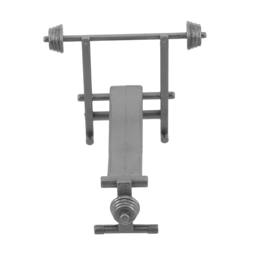 GALPADA Miniatur Puppenhaus Fitnessset mit Handgefertigten Miniatur Hanteln und Trainingsbank Detailgetreue DIY Accessoires für Puppenhaus und Kreative Raumdekoration GALPADA Miniatur Puppenhaus Fitnessset mit Handgefertigten Miniatur Hanteln und Trainingsbank Detailgetreue DIY Accessoires für Puppenhaus und Kreative Raumdekoration von GALPADA