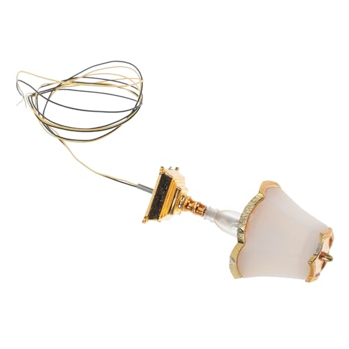 GALPADA Miniatur Puppenhaus Lampe Retro Schreibtischleuchte LED Tischlampe Vintage Stil für Puppenstube Schlafzimmer Dekoration Vielseitige Nachttischlampe GALPADA Miniatur Puppenhaus Lampe Retro Schreibtischleuchte LED Tischlampe Vintage Stil für Puppenstube Schlafzimmer Dekoration Vielseitige Nachttischlampe von GALPADA
