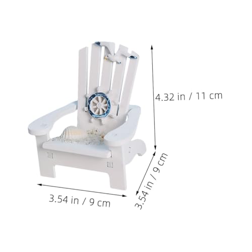 GALPADA Miniatur Strandstuhl Deko Weiß Mediterran Mini Ornament Puppenmöbel Stabil Wetterfest Für DIY Puppenhaus Mikrolandschaft Stranddeko GALPADA Miniatur Strandstuhl Deko Weiß Mediterran Mini Ornament Puppenmöbel Stabil Wetterfest Für DIY Puppenhaus Mikrolandschaft Stranddeko von GALPADA