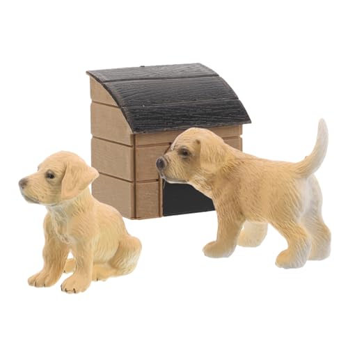 GALPADA Miniatur Tierset für Puppenhäuser Spielset mit Niedlichen Welpenfiguren Realistische Hundeskulpturen für Terrarien und Feengärten als Dekoration und Zubehör GALPADA Miniatur Tierset für Puppenhäuser Spielset mit Niedlichen Welpenfiguren Realistische Hundeskulpturen für Terrarien und Feengärten als Dekoration und Zubehör von GALPADA