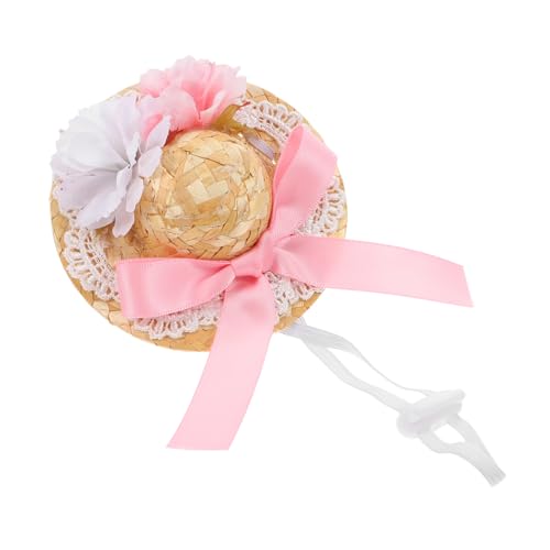 GALPADA Miniature Woven Doll Hat für Puppen Sommerliches Accessoire mit Design Innendurchmesser für Rollenspiele und Dekoration Verleiht Ihrer Puppe Einen Charmanten Look GALPADA Miniature Woven Doll Hat für Puppen Sommerliches Accessoire mit Design Innendurchmesser für Rollenspiele und Dekoration Verleiht Ihrer Puppe Einen Charmanten Look von GALPADA