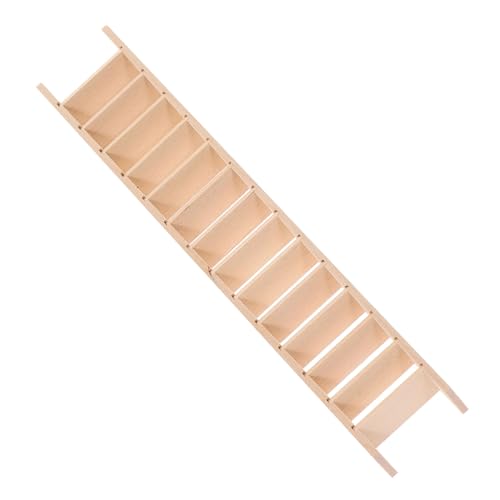 GALPADA Miniaturleiter Modell für Puppenhaus Dekorative Holzleiter für Miniaturgärten und Mini Haus Deko Langlebig und Naturbelassen für Kreative DIY Projekte von GALPADA
