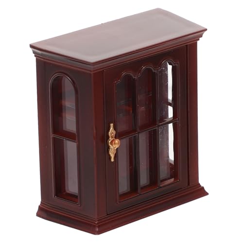 GALPADA Miniaturmöbel Modell Miniatur Schrank aus Abs Kleines Leichtes Mini-Haus Zubehör Dekorativer Miniatur Kabinett für Puppenhaus Schlafzimmer und Esszimmer Praktische von GALPADA