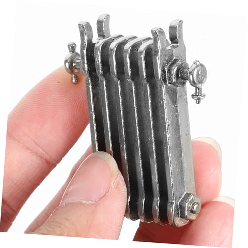 GALPADA Modell Mini Haus Heizkörper mit Lamellen Detail Miniaturmöbel Dekoration Puppenhaus Zubehör für Kleine Hausdekoration GALPADA Modell Mini Haus Heizkörper mit Lamellen Detail Miniaturmöbel Dekoration Puppenhaus Zubehör für Kleine Hausdekoration von GALPADA