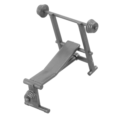 GALPADA Modell eines Fitnessgeräts puppenhaus Einrichtung DIY-Übungsgeräte Puppenhaus-Fitnessgerätemodell puppenhaus Miniatur DIY Trainingsgeräte Miniatur-Puppenhaus-Sportgeräte Plastik von GALPADA