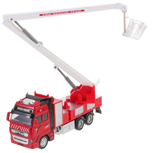 GALPADA Modell mit Ausziehbarer Leiter Bewegliches Feuerwehrauto für Ab Jahren Pädagogisches Feuerwehrspielzeug für Jungen und Mädchen GALPADA Modell mit Ausziehbarer Leiter Bewegliches Feuerwehrauto für Ab Jahren Pädagogisches Feuerwehrspielzeug für Jungen und Mädchen von GALPADA