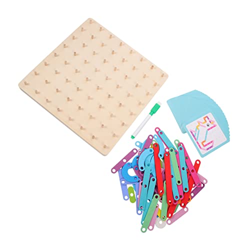 GALPADA Montessori Holz Geobrett Lernspielzeug für Kleinkinder Pädagogisches Puzzle mit Glatten Kanten Langlebiges Montessori Feinmotorik und Räumlichem GALPADA Montessori Holz Geobrett Lernspielzeug für Kleinkinder Pädagogisches Puzzle mit Glatten Kanten Langlebiges Montessori Feinmotorik und Räumlichem von GALPADA