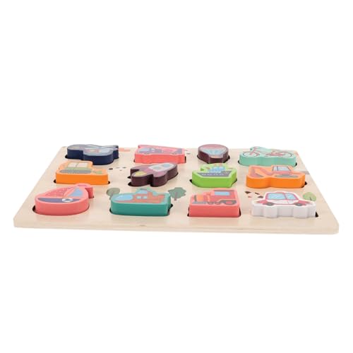 GALPADA Montessori Holzpuzzle Lernspielzeug Jahre Form Erkennung Pädagogisch Stabil und Vielseitig für Eltern Junge Mädchen Interaktion GALPADA Montessori Holzpuzzle Lernspielzeug Jahre Form Erkennung Pädagogisch Stabil und Vielseitig für Eltern Junge Mädchen Interaktion von GALPADA
