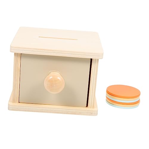 GALPADA Montessori Holzspielzeug Object Permanence Box Pädagogische Holz Einwurfbox für Fördert Feinmotorik Hand Auge Koordination und Logisches Sicherer Lernspaß für Junge Mädchen und GALPADA Montessori Holzspielzeug Object Permanence Box Pädagogische Holz Einwurfbox für Fördert Feinmotorik Hand Auge Koordination und Logisches Sicherer Lernspaß für Junge Mädchen und von GALPADA