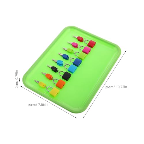GALPADA Montessori Lernspielzeug Set Bunte Kleine und Schlüssel für Kleinkinder Pädagogisches Motorikspiel Feinmotorik und Logischem Denken Farbig mit Kunststofftablett GALPADA Montessori Lernspielzeug Set Bunte Kleine und Schlüssel für Kleinkinder Pädagogisches Motorikspiel Feinmotorik und Logischem Denken Farbig mit Kunststofftablett von GALPADA