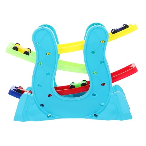 GALPADA Multifunktionales Autorennbahn Bunter Gleitschienen Rennwagen für Kleinkinder Fördert Praktische Fähigkeiten und Orientierung Geschenkidee für Jungen und Mädchen GALPADA Multifunktionales Autorennbahn Bunter Gleitschienen Rennwagen für Kleinkinder Fördert Praktische Fähigkeiten und Orientierung Geschenkidee für Jungen und Mädchen von GALPADA