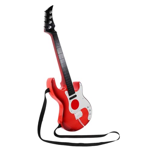 GALPADA Musikinstrument Spielzeuggitarre für Braune Gitarre mit Verstellbaren Pädagogisches Lernspielzeug für Junge Mädchen Fördert Rhythmus und Musikalisches Verständnis GALPADA Musikinstrument Spielzeuggitarre für Braune Gitarre mit Verstellbaren Pädagogisches Lernspielzeug für Junge Mädchen Fördert Rhythmus und Musikalisches Verständnis von GALPADA