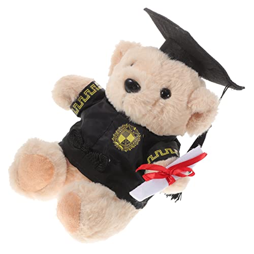 GALPADA Niedlicher Plüschbär mit Doktorhut Kuscheltier zur Bestandenen Prüfung Weiches Abschlussgeschenk für Schüler und Bachelor Dekoratives Stofftier für Abschlussfeier und Party GALPADA Niedlicher Plüschbär mit Doktorhut Kuscheltier zur Bestandenen Prüfung Weiches Abschlussgeschenk für Schüler und Bachelor Dekoratives Stofftier für Abschlussfeier und Party von GALPADA