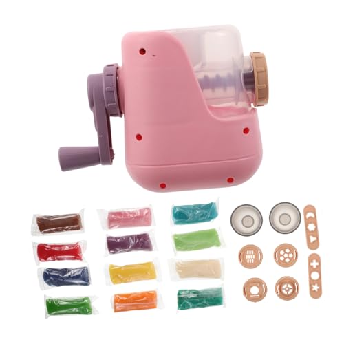 GALPADA Nudelmaschine Manuell Dough Extruder für Fantasievolles Food Modeling mit Bunter Knetmasse Pädagogisch Fördernd für Kreative DIY Bastelaktivitäten von GALPADA