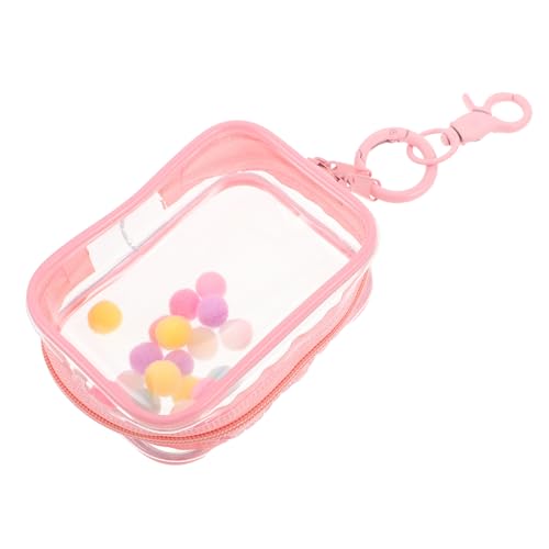 GALPADA PVC Displaybeutel mit Schlüsselanhänger und Doppeltem Reißverschluss für Plüschpuppen Multifunktionale Schutztasche für Accessoires GALPADA PVC Displaybeutel mit Schlüsselanhänger und Doppeltem Reißverschluss für Plüschpuppen Multifunktionale Schutztasche für Accessoires von GALPADA