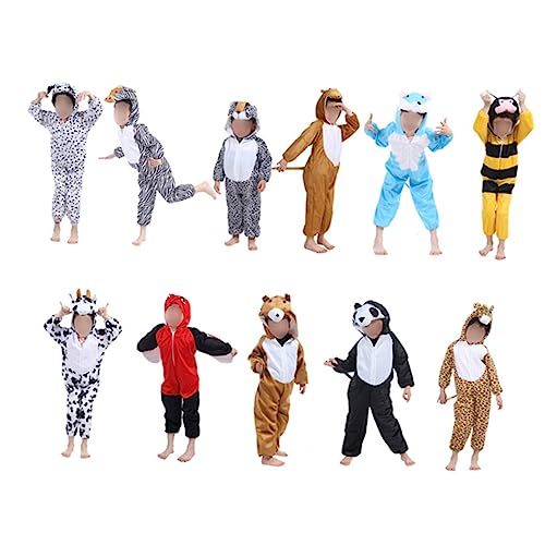 GALPADA Panda Kostüm Für Halloween Und Cosplay Tierkostüm Für Jungen Und Mädchen Lustiges Und Weiches Spielzeugkostüm von GALPADA