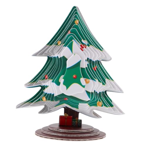 GALPADA Papier Puzzle Weihnachtsbaum DIY Modellbausatz Puzzle Sicher Langlebig Festliche Dekoration für Weihnachtsfeier GALPADA Papier Puzzle Weihnachtsbaum DIY Modellbausatz Puzzle Sicher Langlebig Festliche Dekoration für Weihnachtsfeier von GALPADA