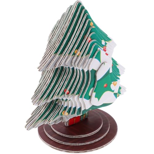 GALPADA Papier Puzzle Weihnachtsbaum Modell Bausatz zum Zusammenbauen DIY Tannenbaum Dekoration Geschenkidee für Familien zu Weihnachten Fördert Hand-Auge-koordination und Geduld GALPADA Papier Puzzle Weihnachtsbaum Modell Bausatz zum Zusammenbauen DIY Tannenbaum Dekoration Geschenkidee für Familien zu Weihnachten Fördert Hand-Auge-koordination und Geduld von GALPADA