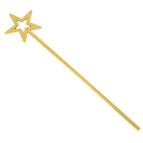 GALPADA Pentagramm-zauberstab Fee Für Mädchen Blase Zauberstab Hexenkostüm Für Zauberstab Leuchten Kostüm Für Mädchen Realistisch Figuren Golden Überzug GALPADA Pentagramm-zauberstab Fee Für Mädchen Blase Zauberstab Hexenkostüm Für Zauberstab Leuchten Kostüm Für Mädchen Realistisch Figuren Golden Überzug von GALPADA