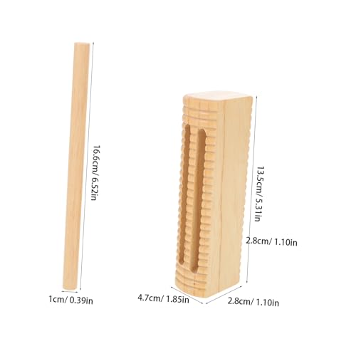 GALPADA Percussion Holzblock mit Schlägel Interaktives Orff-Musikinstrument für Fördert Frühe Musikalische Bildung Familienfreundlich Robustes Holz Hoher und Tiefer Klang für Kindergarten GALPADA Percussion Holzblock mit Schlägel Interaktives Orff-Musikinstrument für Fördert Frühe Musikalische Bildung Familienfreundlich Robustes Holz Hoher und Tiefer Klang für Kindergarten von GALPADA