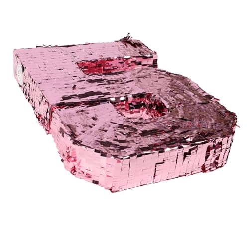 GALPADA Pinata Party Dekoration Zahl Pinata für Kindergeburtstag Festival Party Zubehör Rosa Gold Farbige Piñata zum Befüllen und Feiern GALPADA Pinata Party Dekoration Zahl Pinata für Kindergeburtstag Festival Party Zubehör Rosa Gold Farbige Piñata zum Befüllen und Feiern von GALPADA