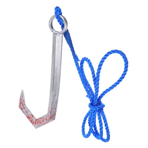 GALPADA Piratenhaken Kunststoff mit Seil Realistisches Piraten Kostümzubehör für Jungen und Mädchen Leichtes Wiederverwendbares Halloween Cosplay Accessoire GALPADA Piratenhaken Kunststoff mit Seil Realistisches Piraten Kostümzubehör für Jungen und Mädchen Leichtes Wiederverwendbares Halloween Cosplay Accessoire von GALPADA