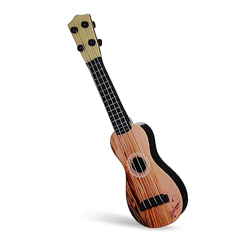 GALPADA Plastik Ukulele Simulations Gitarreninstrument Lernspielzeug für Anfänger Buntes Musikspielzeug Sicheres Multifunktionales Ukulele Trainingsinstrument von GALPADA
