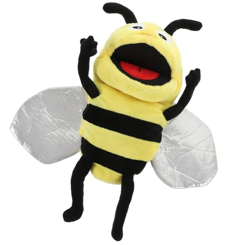 GALPADA Plüsch Bienen Handpuppe Interaktive Stofftier Handpuppe für Kreatives und Geschichtenerzählen für Eltern Bindung Sicher und Langlebig GALPADA Plüsch Bienen Handpuppe Interaktive Stofftier Handpuppe für Kreatives und Geschichtenerzählen für Eltern Bindung Sicher und Langlebig von GALPADA
