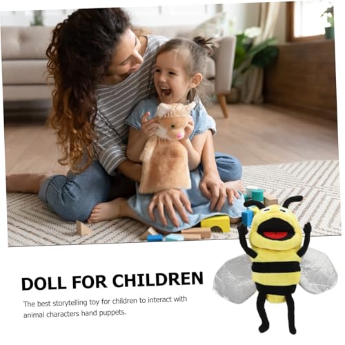 GALPADA Plüsch Bienen Handpuppe Kuscheliges Insekten Stofftier für Interaktive Erzählung Eltern Junge Mädchen Bindung Kreative Tier Handpuppen für Fantasievolles GALPADA Plüsch Bienen Handpuppe Kuscheliges Insekten Stofftier für Interaktive Erzählung Eltern Junge Mädchen Bindung Kreative Tier Handpuppen für Fantasievolles von GALPADA