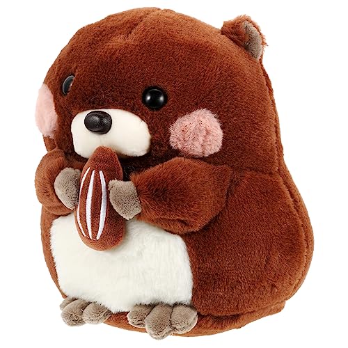 GALPADA Plüsch Hamster Kuscheltier Niedliches Stofftier für für Geburtstage Dekoration Weiches Anschmiegsames für Sofa und Bett von GALPADA