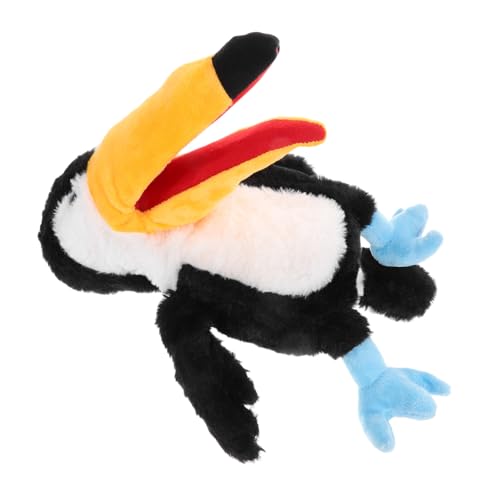 GALPADA Plüsch Handpuppe Vogel Handspielpuppe Kuscheliges Tierfigur für Rollenspiele und Eltern Junge Mädchen interaktion Weiches Material Geeignet für Partys und Geschichten Erzählen von GALPADA