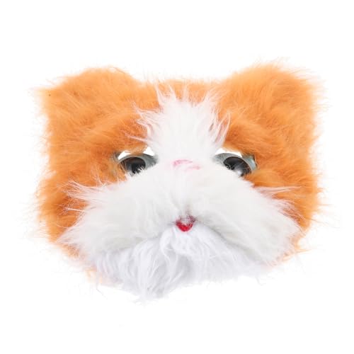 GALPADA Plüsch Katzenmaske Halloween Cosplay Maske Flauschige Tiermaske für Party und Kostüm Erwachsene und Weiche Hautfreundliche Verkleidung GALPADA Plüsch Katzenmaske Halloween Cosplay Maske Flauschige Tiermaske für Party und Kostüm Erwachsene und Weiche Hautfreundliche Verkleidung von GALPADA