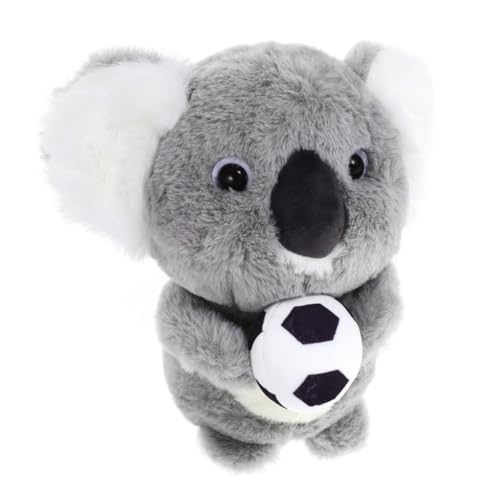 GALPADA Plüsch Koala mit Grünem Schal Weiche Kuschelpuppe Langlebig und Dekorativ als für Freunde und Gemütliche Wohnraumgestaltung von GALPADA