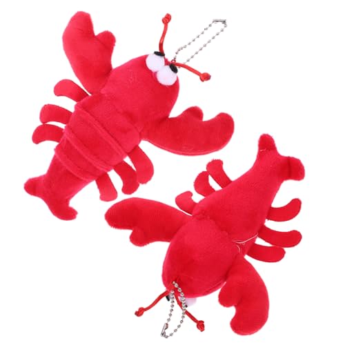 GALPADA Plüsch Schlüsselbund Kuscheltiere - Süße Puppen Schlüsselanhänger Für Handtaschen Und Rucksäcke - Für Weihnachten Neujahr Und Partys 5 Stück Im Set von GALPADA