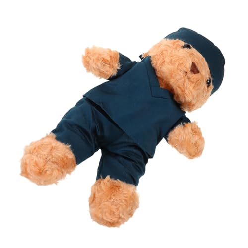 GALPADA Plüsch im Krankenschwester Outfit Weiches Stofftier mit Detailreichem Design als Kuscheltier und für Medizinstudenten Abschlussfeiern Kindergarten und Kinderzimmer von GALPADA