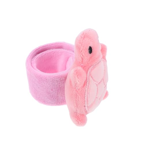 GALPADA Plüschpuppenarmband Tier Schlagarmbänder Stofftier Schlagarmband Tierarmband Rosa Pp Baumwolle von GALPADA
