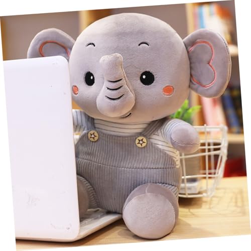 GALPADA Plüschtier Elefant aus Hochwertigem Weichem Material Langlebig und Schadstofffrei Kuscheliges Stofftier als Einschlafhilfe und Dekoration für Kinderzimmer und Wohnzimmer Geeignet GALPADA Plüschtier Elefant aus Hochwertigem Weichem Material Langlebig und Schadstofffrei Kuscheliges Stofftier als Einschlafhilfe und Dekoration für Kinderzimmer und Wohnzimmer Geeignet von GALPADA
