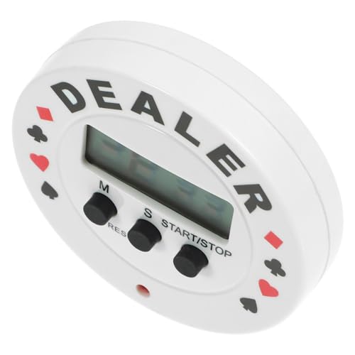 GALPADA Poker Timer Digitaler Countdown Timer für Poker Vielseitig Einsetzbar zu Minuten und Sekunden für Spielabende Backen und Andere Zeitprojekte Robust von GALPADA